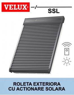 Roleta exterioara solara Velux SSL pentru fereastra mansarda