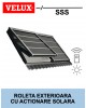 Rulou exterior solar opac Velux SSS pentru fereastra mansarda