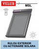 Rulou exterior solar Velux MSL pentru fereastra mansarda