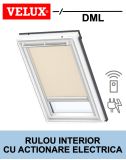 Rulou interior opac VELUX DML cu actionare electrica