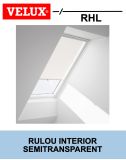 Rulou interior manual semitransparent VELUX RHL