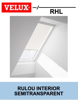 Rulou interior manual semitransparent Velux RHL