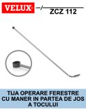 Tija fixa VELUX ZCZ 112, lungime de 120 cm pentru ferestre cu maner in partea de jos