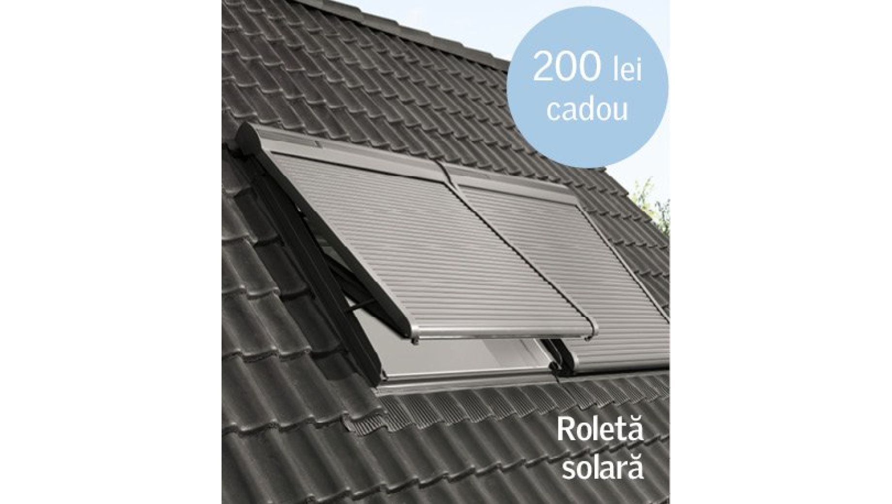 Roletele exterioare VELUX îți aduc confortul casei!