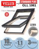 Fereastra mansarda Velux GLL 1061, lemn de pin, 3 sticle, maner sus