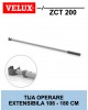 Tija telescopica Velux ZCT 200 - lungime reglabila 108-180 cm 