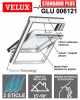 Fereastra mansarda Velux GLU 006121 electrica, poliuretan, 3 sticle
