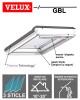 Fereastra mansarda VELUX GBL acoperisuri joase 10°–20°