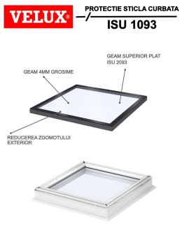 Geam superior plat VELUX ISU 2093