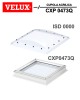 Fereastra acoperis terasa  VELUX CXP 0473Q acces acoperis, cu deschidere manuala, 2 sticle