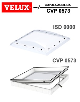 Fereastra acoperis terasa VELUX CVP 0573 actionare electrica, 2 sticle, senzor de ploaie si telecomanda