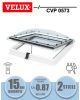 Fereastra acoperis terasa VELUX CVP 0573 actionare electrica, 2 sticle, senzor de ploaie si telecomanda