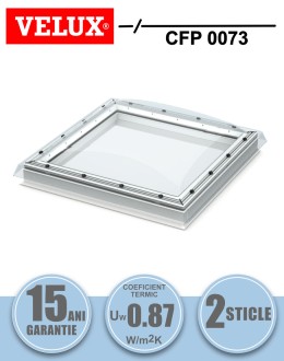Fereastra pentru acoperis terasa VELUX  CFP 0073 - Fereastra terasa fixa, 2 sticle 