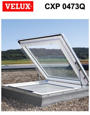 Fereastra acoperis terasa  VELUX CXP 0473Q acces acoperis, cu deschidere manuala, 2 sticle