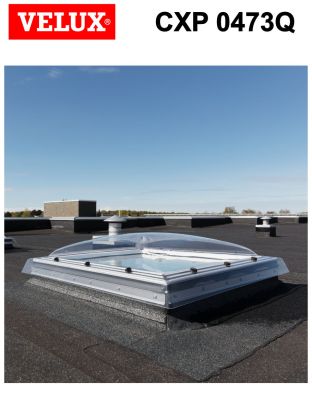 Fereastra acoperis terasa  VELUX CXP 0473Q acces acoperis, cu deschidere manuala, 2 sticle