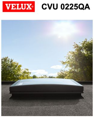 Fereastra electrica pentru acoperis terasa VELUX CVU 0225QA geam termopan cu 3 foi de sticla
