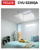 Fereastra acoperis terasa cu actionare electrica VELUX CVU 0220QA geam termopan cu 2 foi de sticla