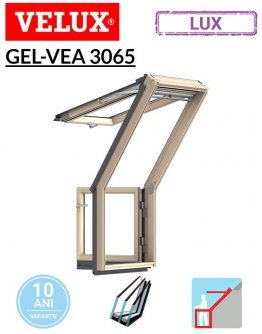 Fereastra de mansarda pentru acces pe terasa GEL-VEA 3065