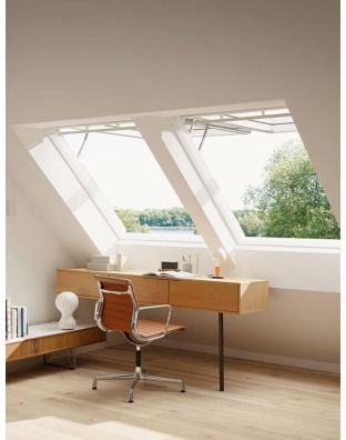 Fereastra mansarda VELUX GPU 006621, electrica, poliuretan, 3 sticle