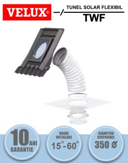 Tunel solar de lumina flexibil pentru acoperis inclinat Velux TWF