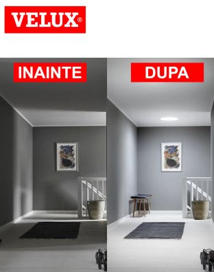 Tunel solar de lumina flexibil pentru acoperis tip terasa Velux TCF