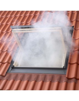 Fereastra mansarda VELUX GGL 307040, evacuare fum, lemn de pin, 2 sticle