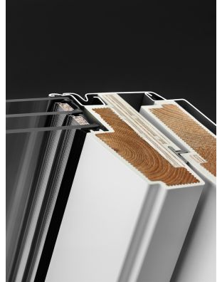 Fereastra mansarda VELUX GLU 0061, poliuretan, 3 sticle, maner sus