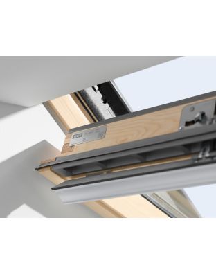 Fereastra mansarda Velux GLL 1061, lemn de pin, 3 sticle, maner sus