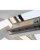 Fereastra mansarda Velux GLL 1061, lemn de pin, 3 sticle, maner sus