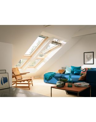 Fereastra mansarda VELUX INTEGRA GGL 306621, electrica, lemn de pin, 3 sticle