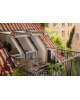 Fereastra mansarda iesire terasa VELUX GEL | VEA  3065 CABRIO, lemn de pin, 3 sticle, 78x140