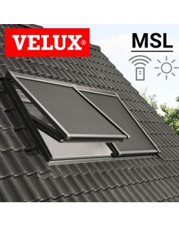 Rulou exterior parasolar Velux MSL cu actionare electrica - motor solar