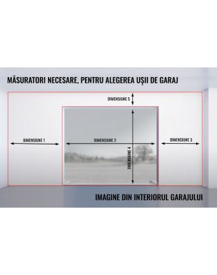 Usa garaj Wayne Dalton alba 2500x2125(h)