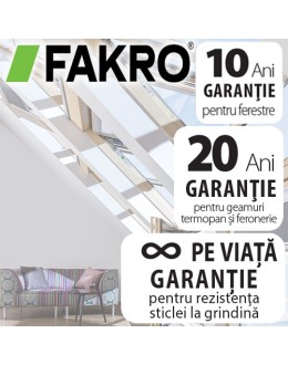 Fereastra evacuare fum acoperis terasa Fakro DSC-C2 P2