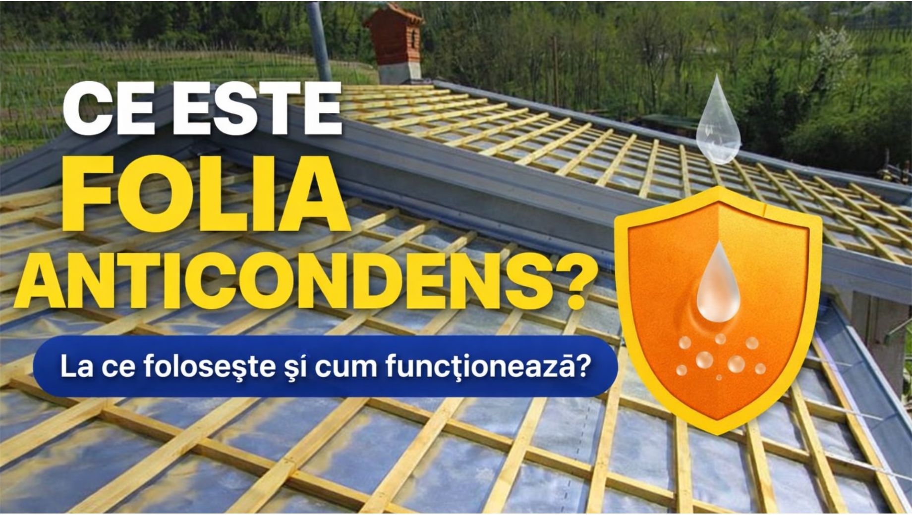 Ce este folia anticondens si cand se foloseste?