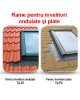 Fereastra mansarda actionata electric FAKRO FTP-V U3 Z-Wave, lemn de pin, 2 sticle, senzor de ploaie