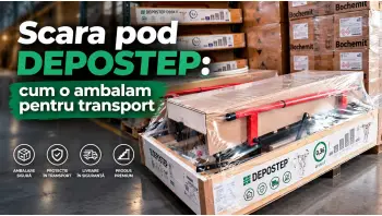 Cum vin ambalate scarile de pod DEPOSTEP pentru transport?