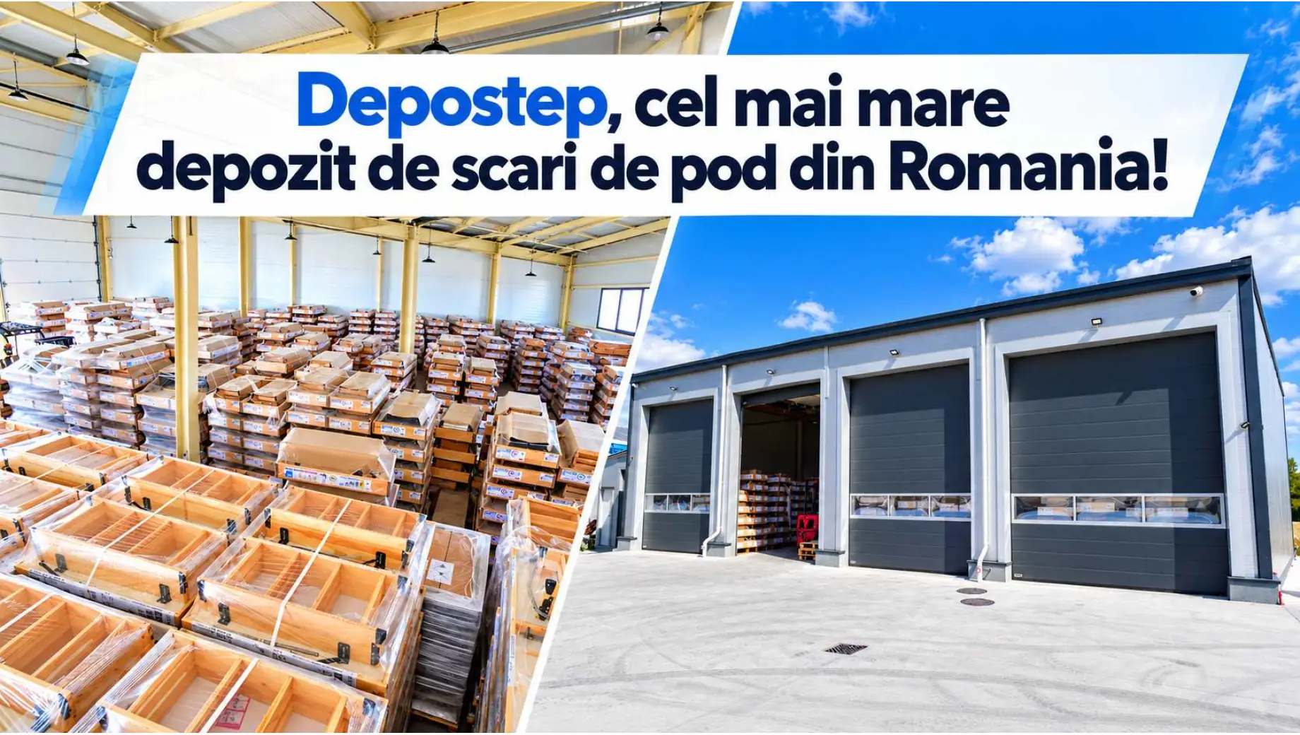 Da, chiar avem scari de pod in stoc propriu!