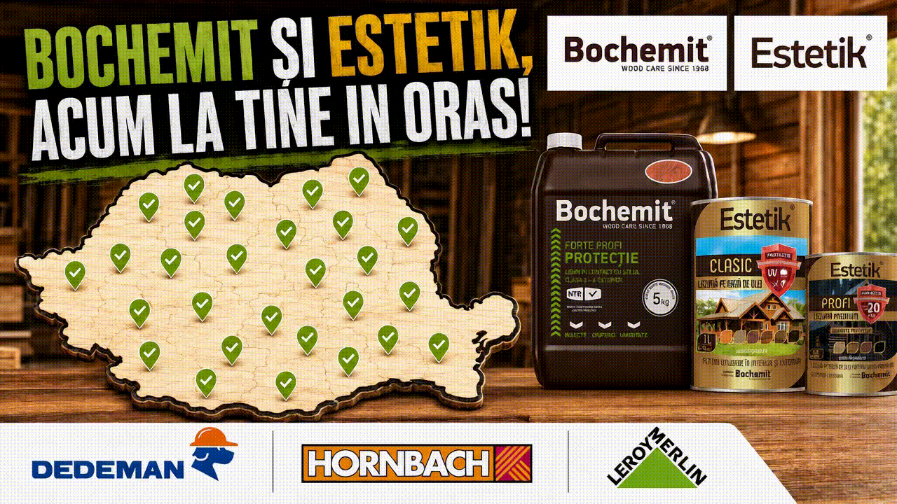 bochemit si estetik le leroy merlin, dedeman si hornbach