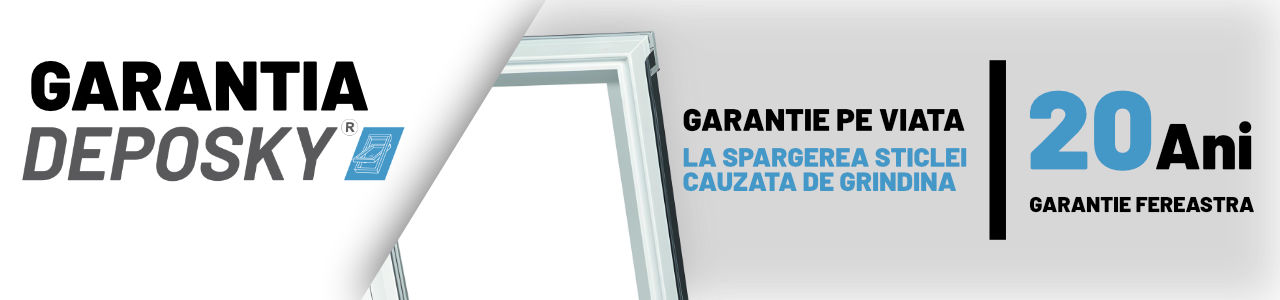 Fereastra mansarda DEPOSKY ENERGY PVC - Garantie 20 de ani fereastra mansarda