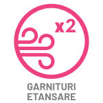 Numar garnituri de etansare scara de pod TXL: doua garnitura