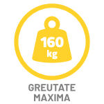 Scara pod AEI 60 M - greutate maxima admisa 160kg Greutate maximă admisa pe scara pod AEI 60 M: 160 kg