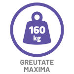 Scara pod DSK - greutate maxima admisa 160kg Greutate maximă admisa pe scara pod DSK: 160 kg