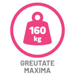 Greutate maximă admisa pe scara podTXL: 160 kg 