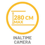 Scara pod DTM- inaltimea maxima pentru montaj 280cm Inaltimea maxima a camerei pentru montaj a scari de pod DTM: 280cm