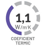 Scara pod DSK - Coeficient termic de izolare 1,1 W/m²K Coeficientul de izolare termica al scari de pod DSK: 1.1W/m2k