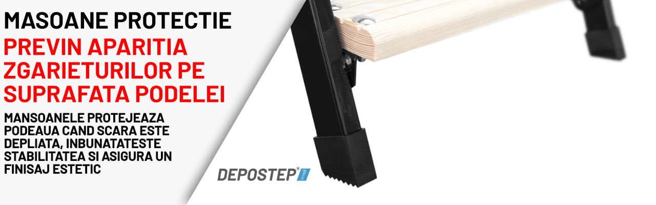 Scara pod antifoc DEPOSTEP MINI 45 - mansoane protectie podea scara pod antifoc