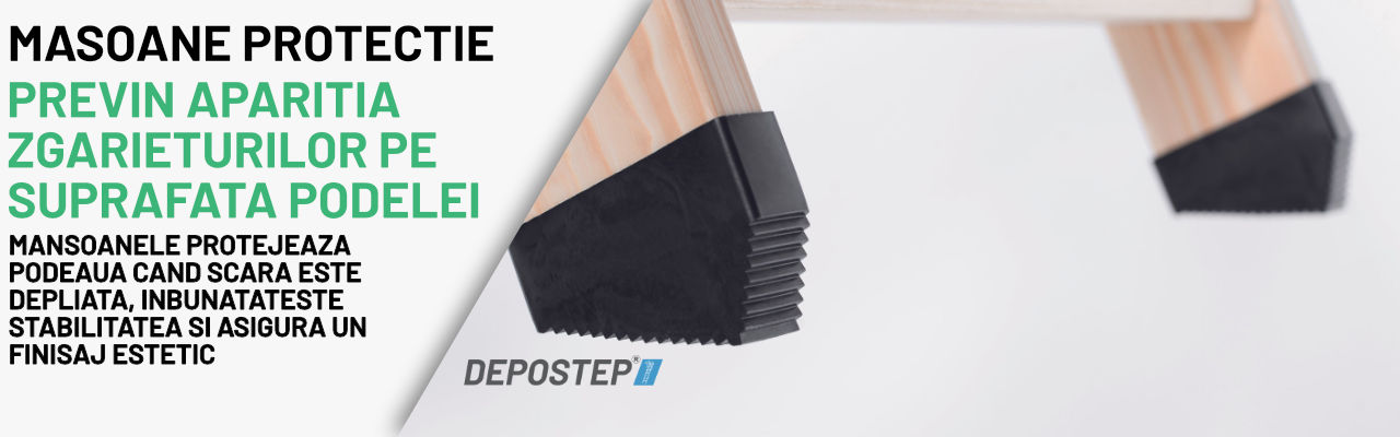 Scara pod din lemn DEPOSTEP STP- mansoane protectie podea scara pod