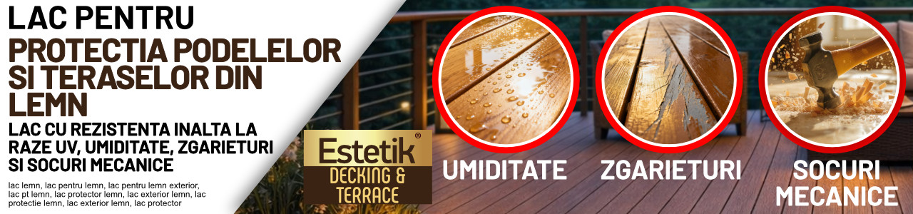lac pentru podea Estetik Decking and terrace lac pentru podea